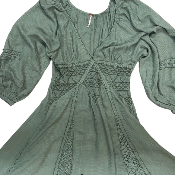 Free People Green Maxi Dress - Picture 6 of 9